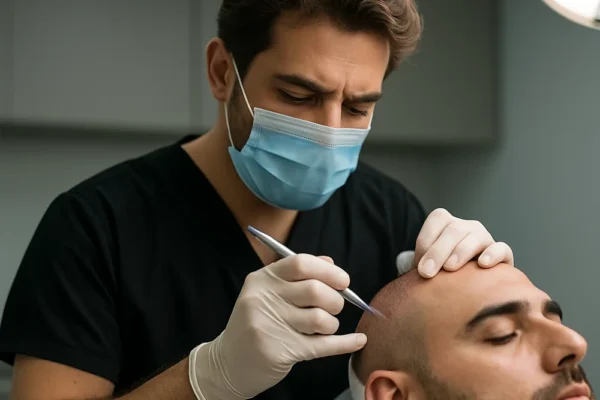 Trapianto di capelli percutaneo