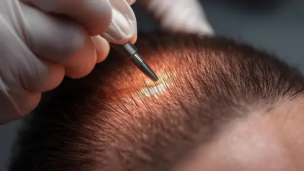 هل سيكون هناك أي أثر في زراعة الشعر؟