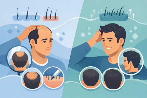 Before After Hair Transplant Results Explained