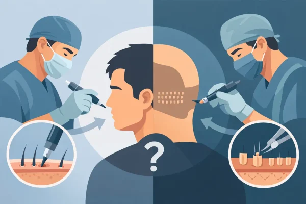 DHI vs FUE Transplant: What Actually Fits?