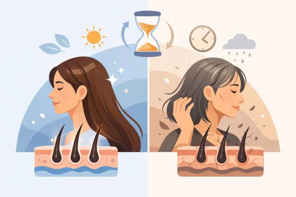 Why Does Hair Health Deteriorate Over Time?