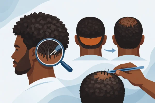 Afro saç ekimi için donör bölge nasıl seçilir?