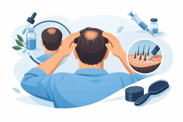 Best Treatments for Thinning Crown Hair