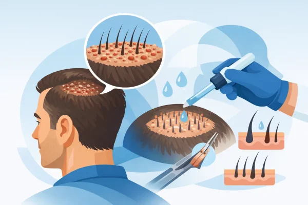 Does Crusting Occur After a Hair Transplant?
