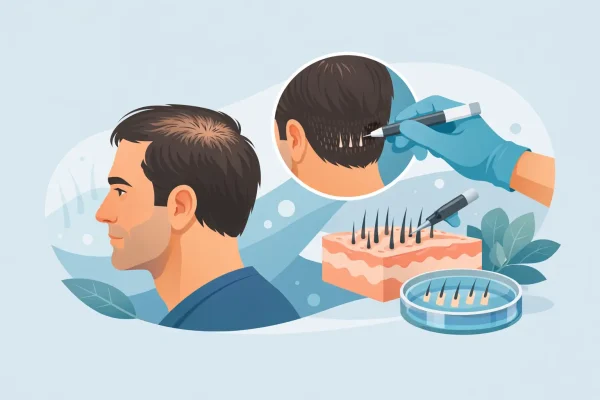 Hair Transplant for Diffuse Thinning