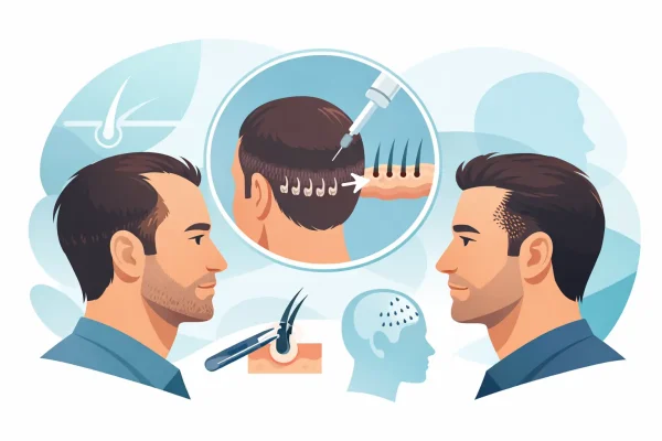 Hair Transplant for Receding Temples
