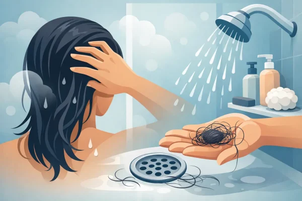 How Much Hair Loss in the Shower Is Normal?