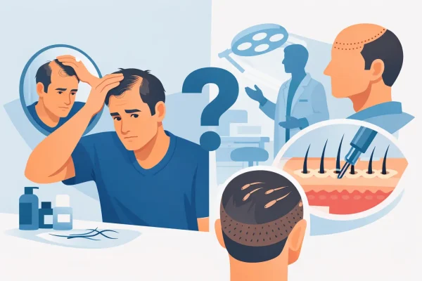 How Much Hair Loss Is Too Early for a Hair Transplant?