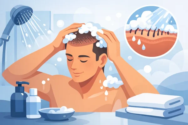 How to Wash Transplanted Hair Safely