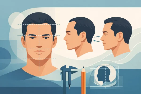 How Facial Proportions Influence Hairline Design