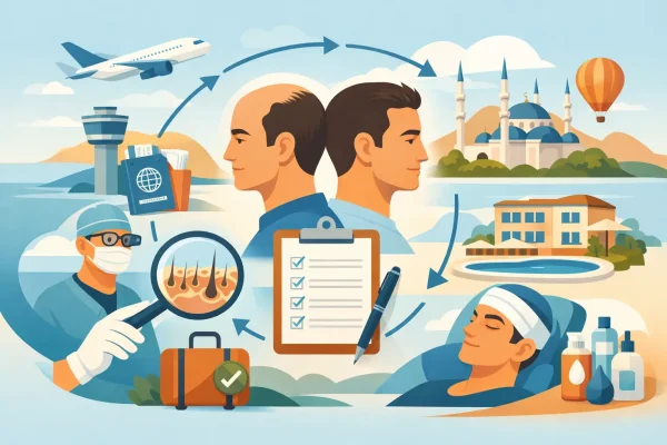 A Hair Transplant in Turkey Checklist in 12 Steps