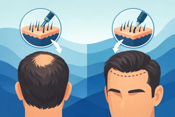 Can a Hair Transplant Plan Crown and Hairline Together?