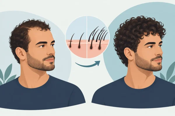 Does Curly Hair Need Fewer Grafts for Fullness?