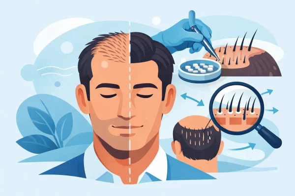Hair Transplant While Your Hair Is Still Thinning?