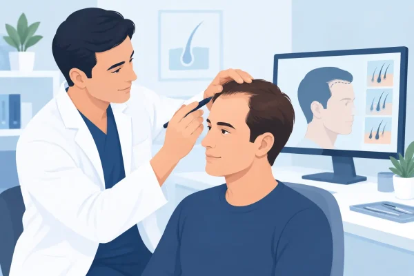How Do Surgeons Plan Hair Restoration for Early Hair Loss?