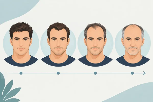 How Should a Hairline Change With Age Over Time?